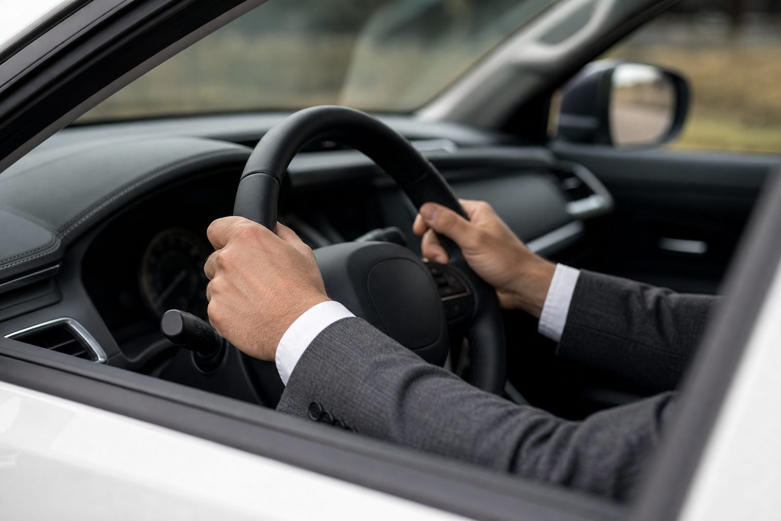 Chofer profesional al volante